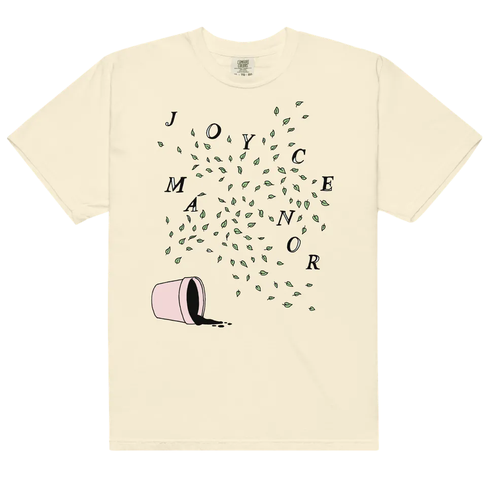 joyce-manor-plants-t-shirt-coton-naturel image 1