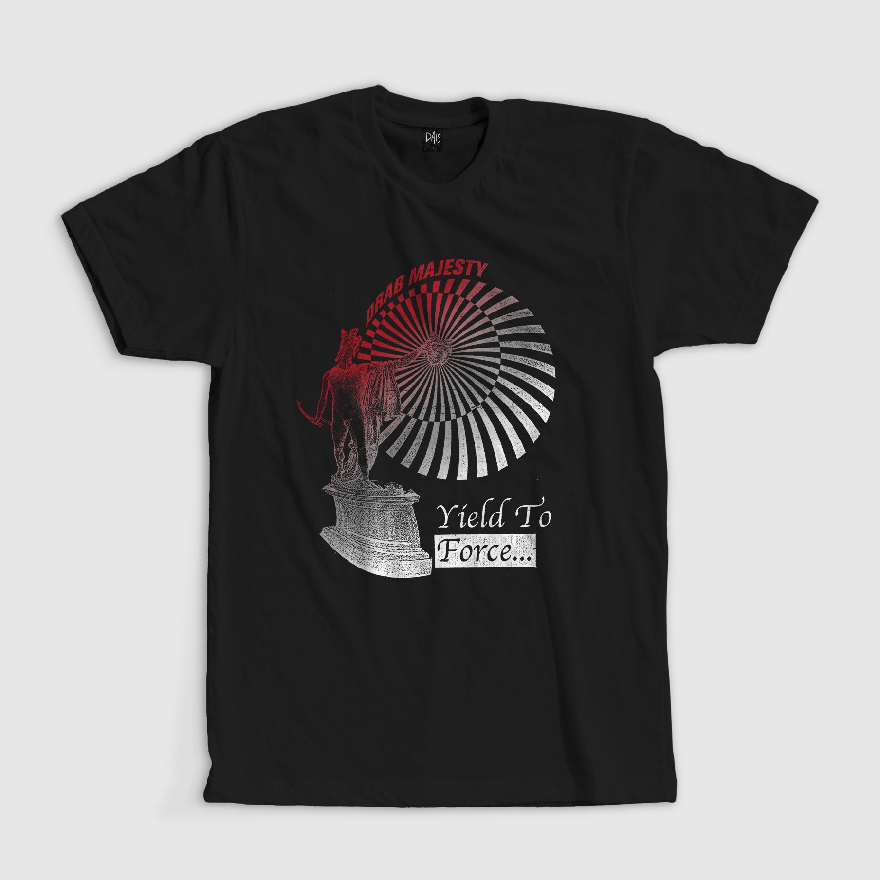 dais-records-drab-majesty-yield-to-force-t-shirt-noir-l image 1