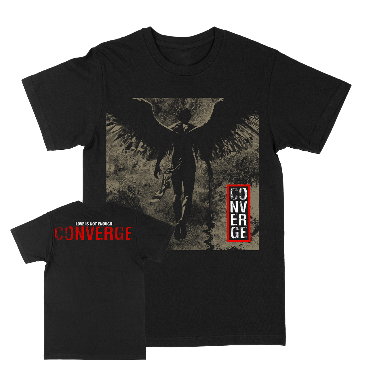 converge-love-is-not-enough-t-shirt-noir-100-coton image 1