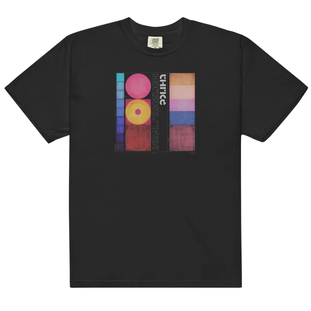 horizons-west-t-shirt-noir-coton-visuel-album image 1