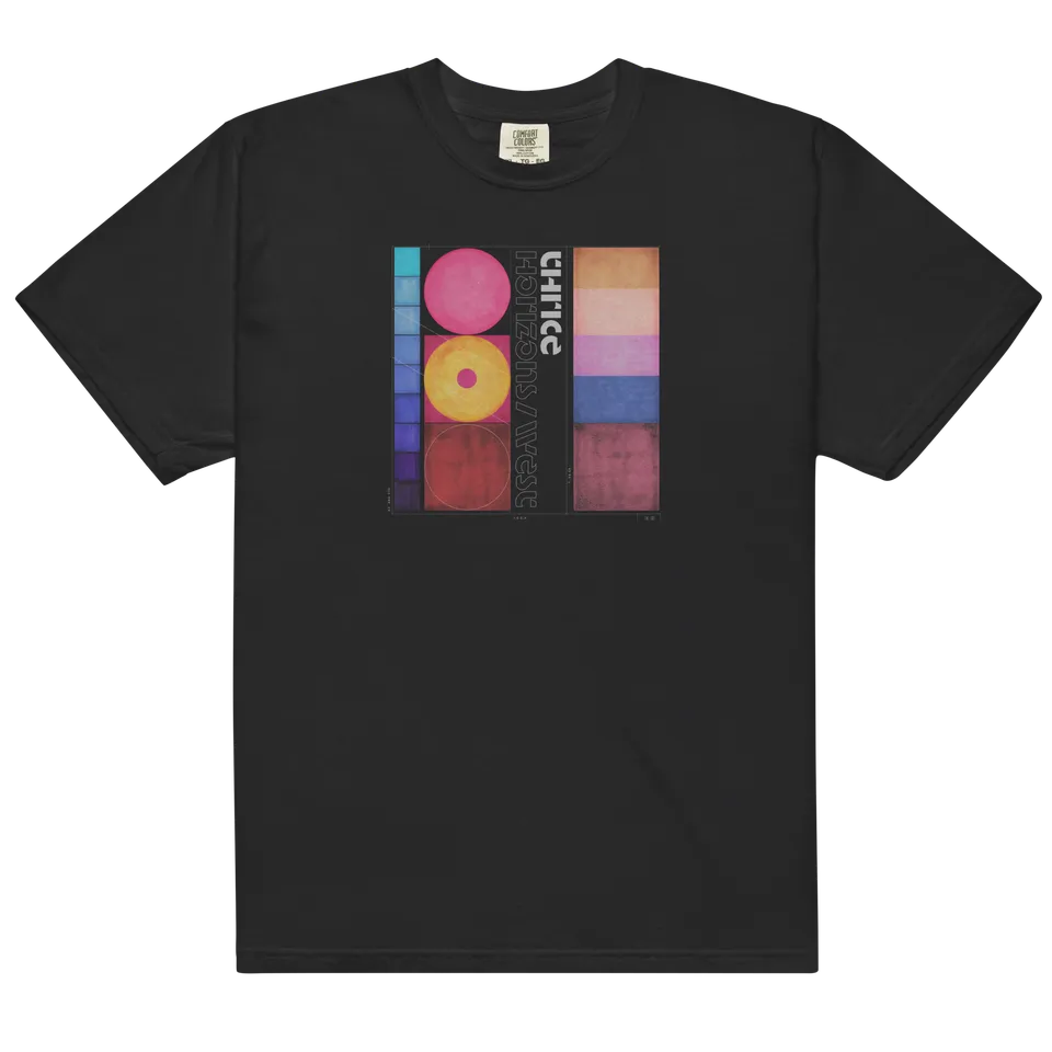 horizons-west-t-shirt-noir-coton-visuel-album image 1