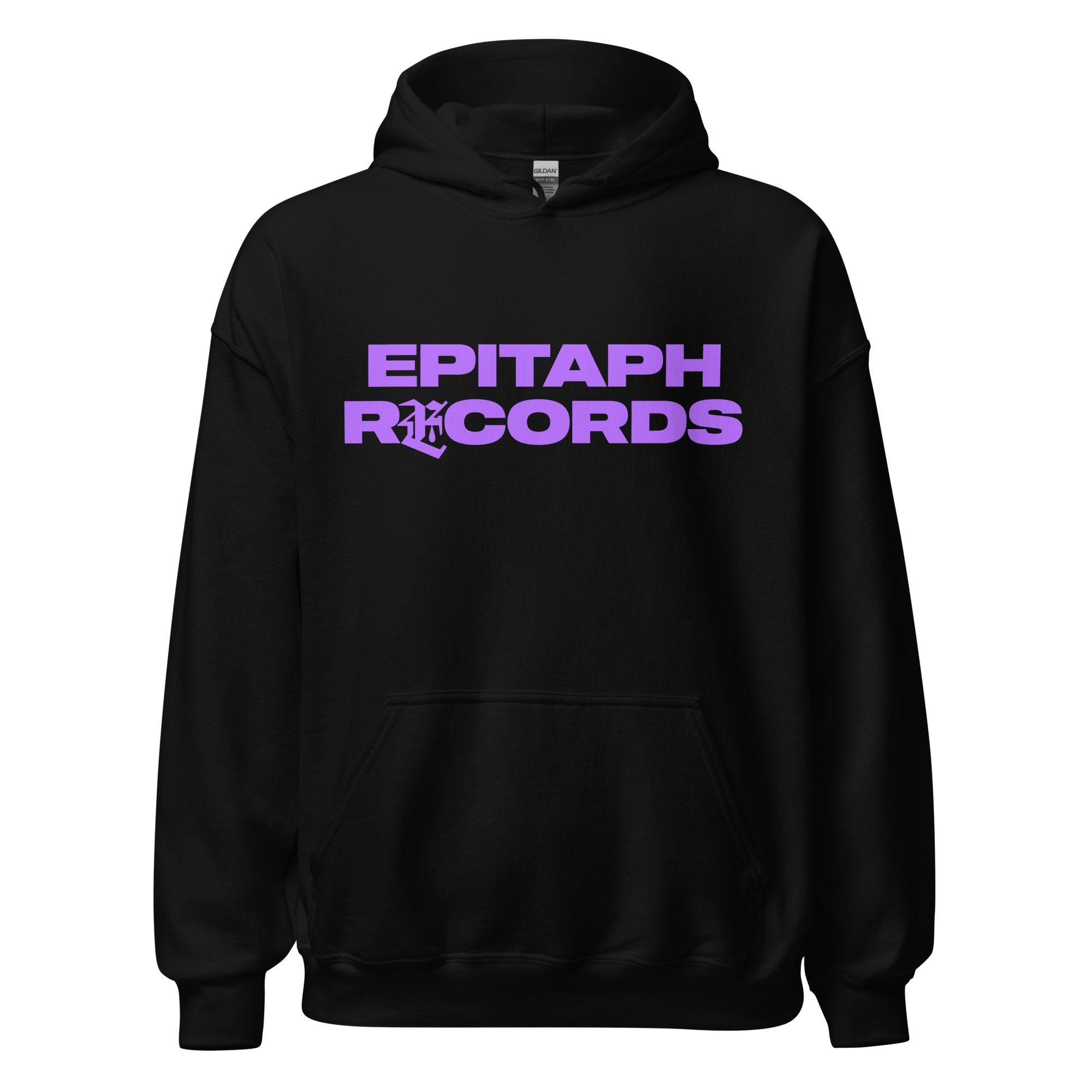 epitaph-records-logo-hoodie-sweat-capuche-noir-coton image 1