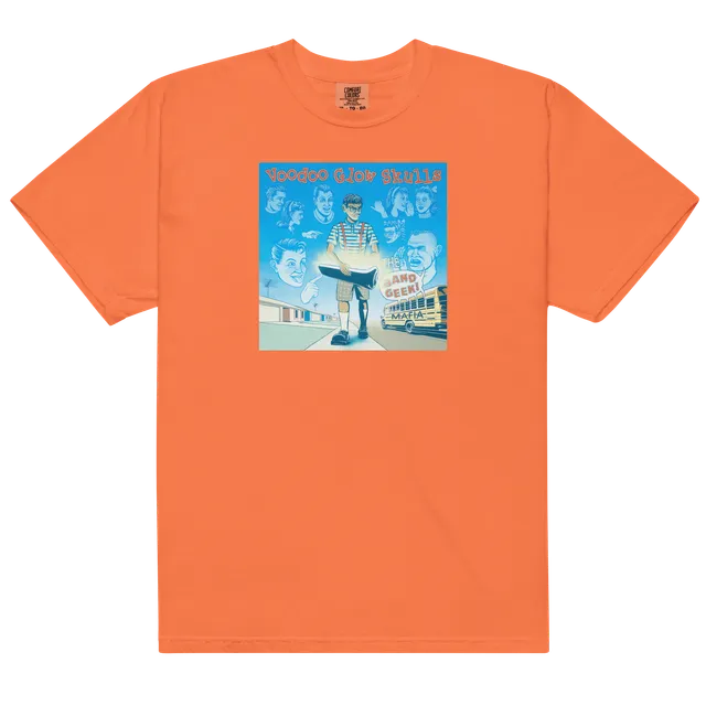 the-band-geek-mafia-t-shirt-t-shirt-orange-100-coton image 1