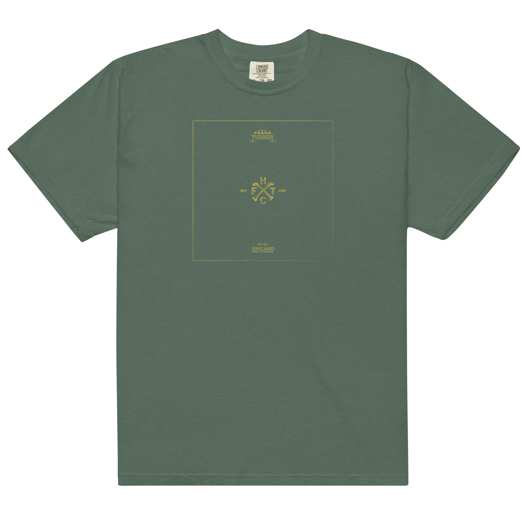 frank-turner-england-keep-my-bones-t-shirt-vert image 1