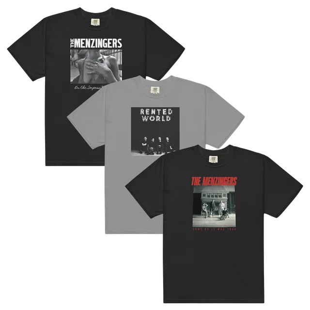 the-menzingers-t-shirt-bundle-lot-3-coton image 1