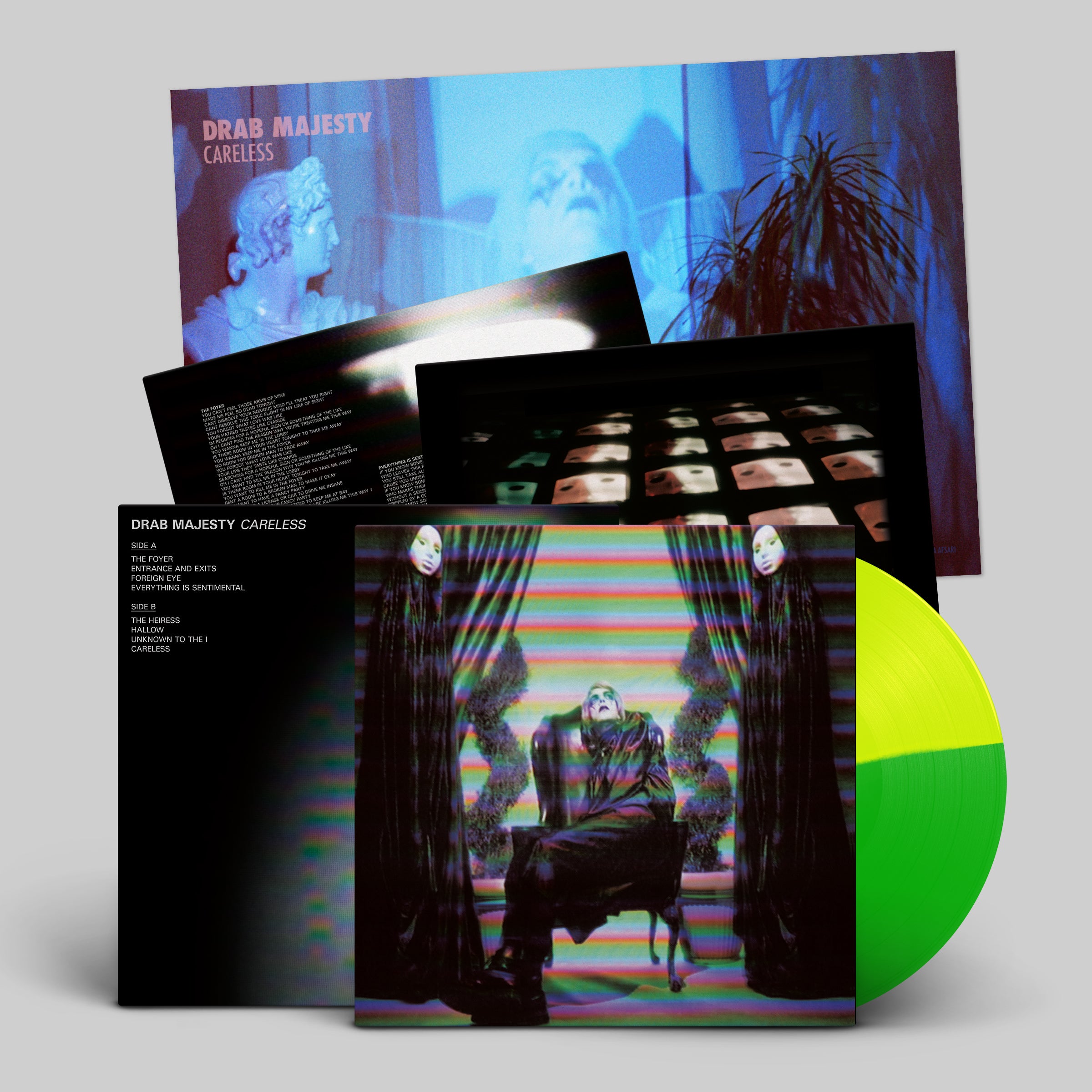 drab-majesty-careless-vinyle-lp-noir-dition-black-vinyl-lp image 5