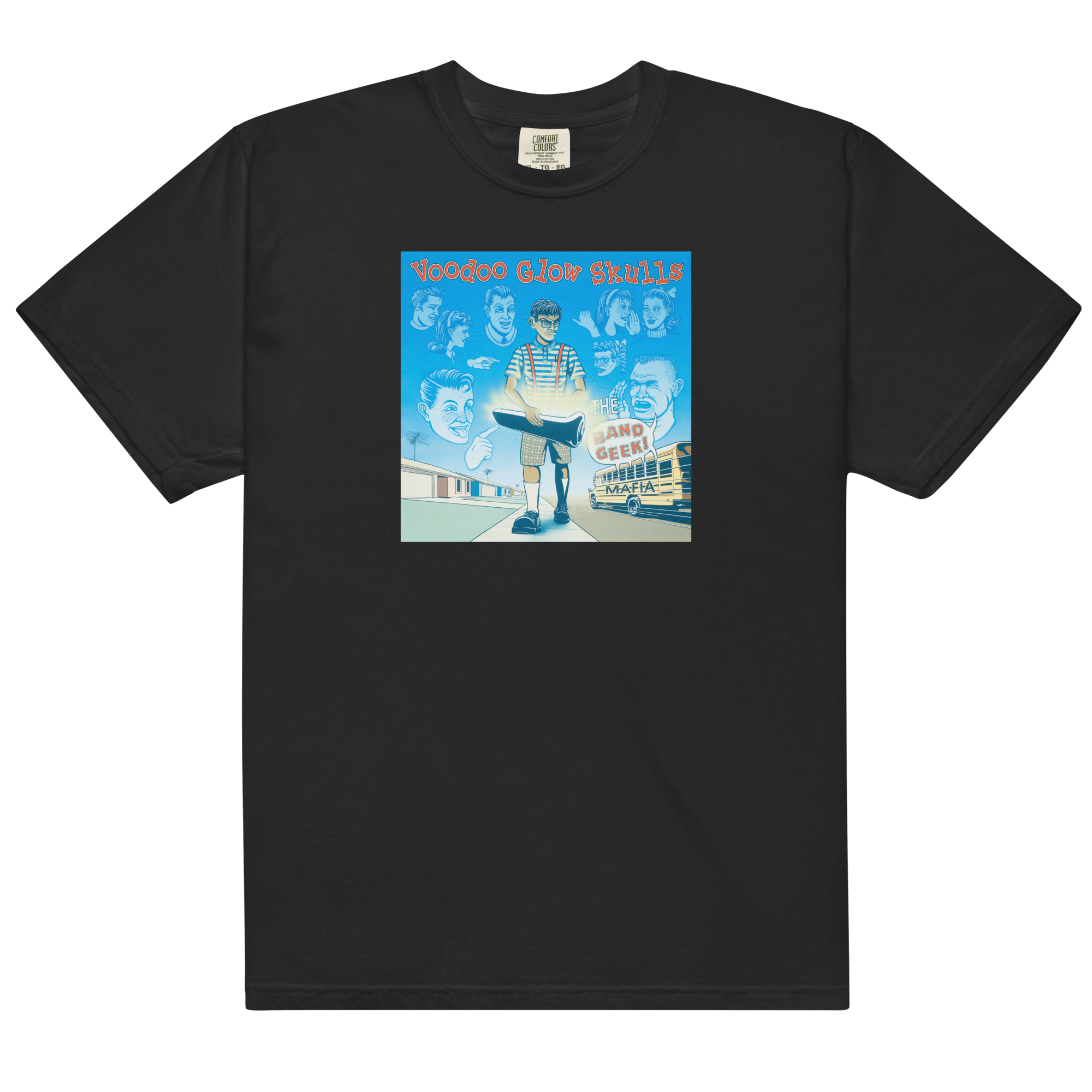epitaph-records-band-geek-mafia-t-shirt-noir-coton image 1