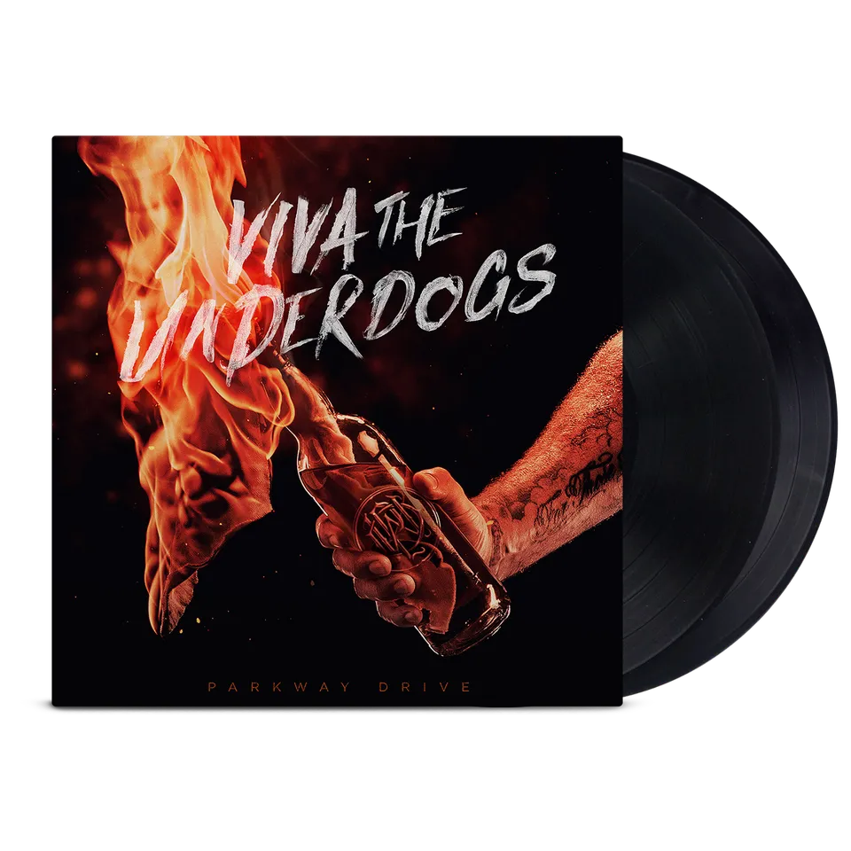 parkway-drive-viva-the-underdogs-double-vinyle-2xlp-noir-live image 1