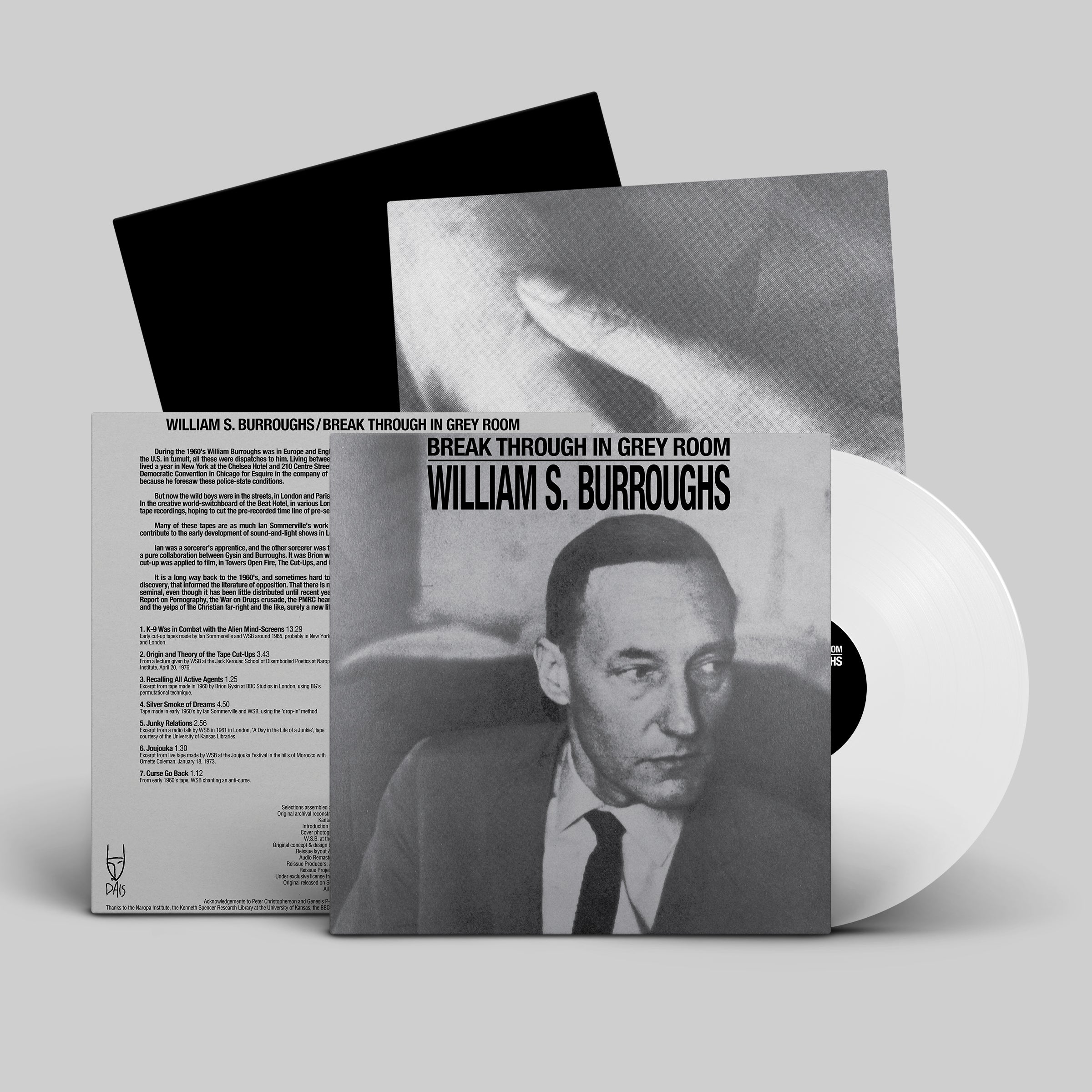 dais-burroughs-break-through-vinyle-lp-noir-spoken-word image 3