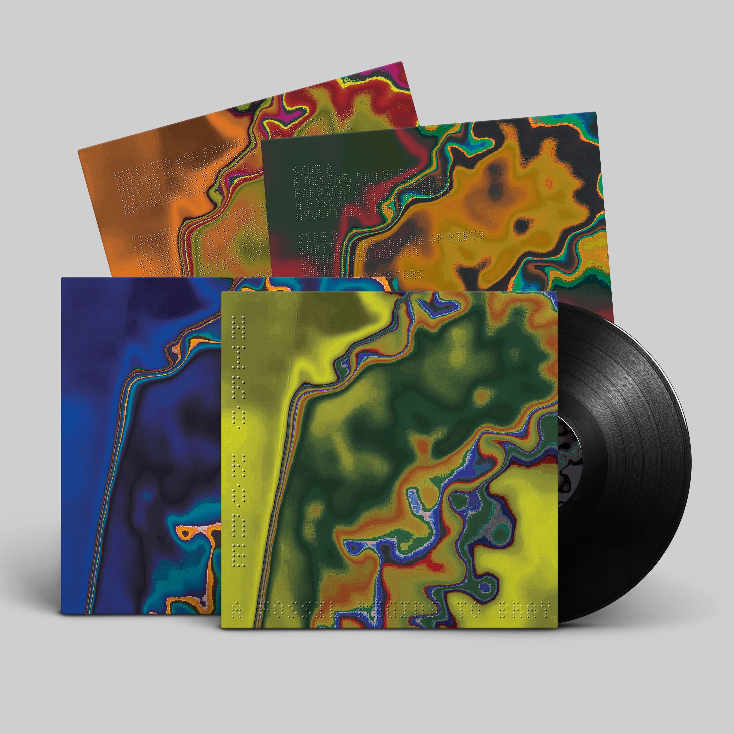 dais-hiro-kone-a-fossil-begins-to-bray-vinyle-lp-noir-techno image 2