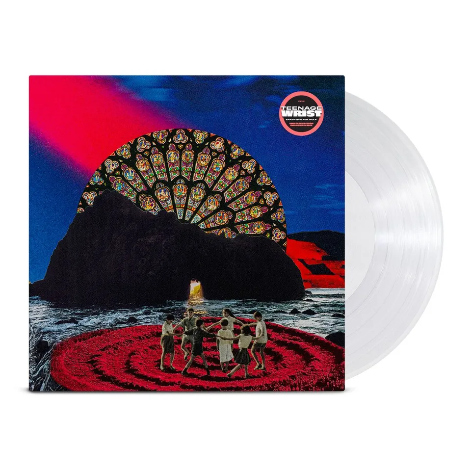 teenage-wrist-earth-is-a-black-hole-vinyle-transparent image 1