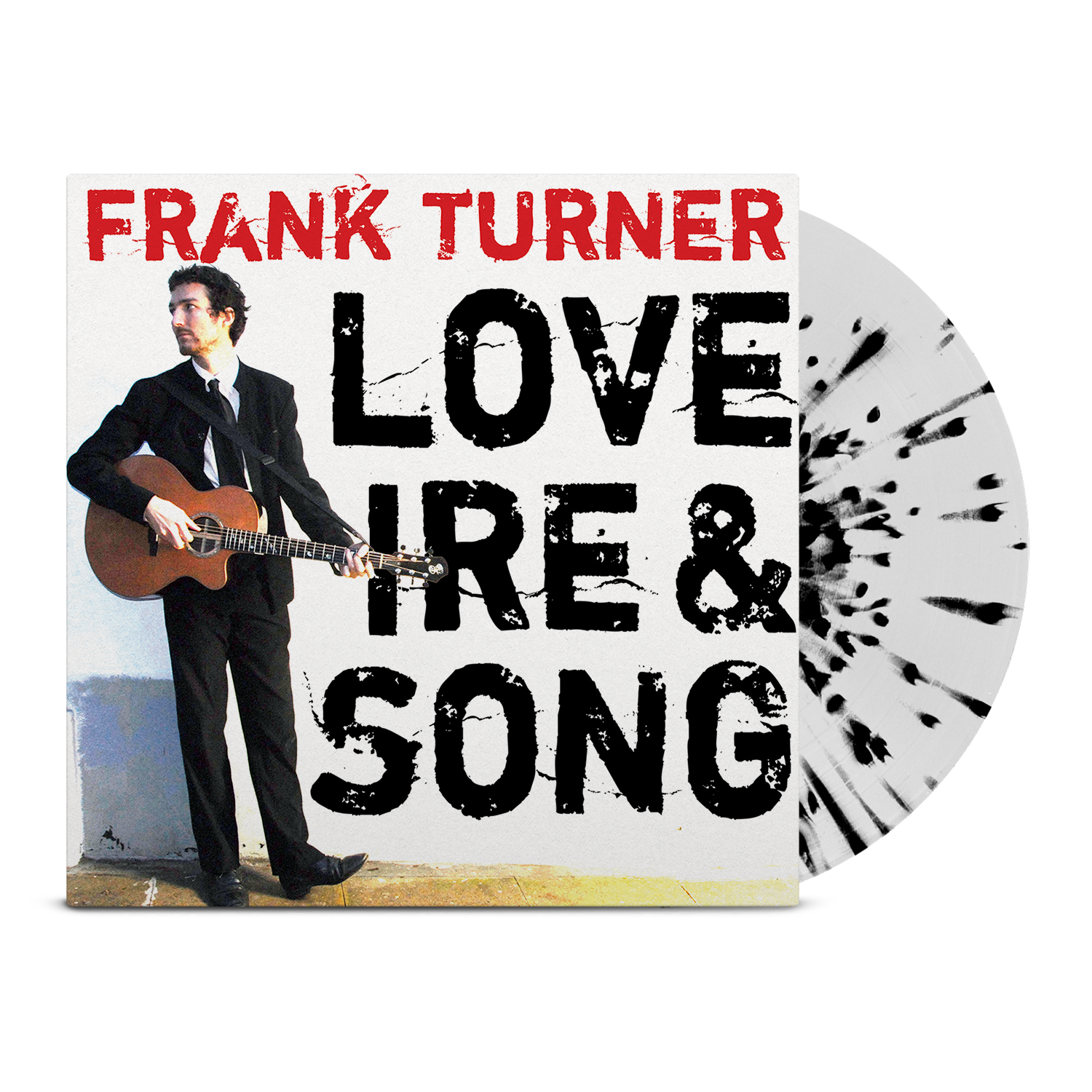 frank-turner-love-ire-song-vinyle-blanc-splatter image 1