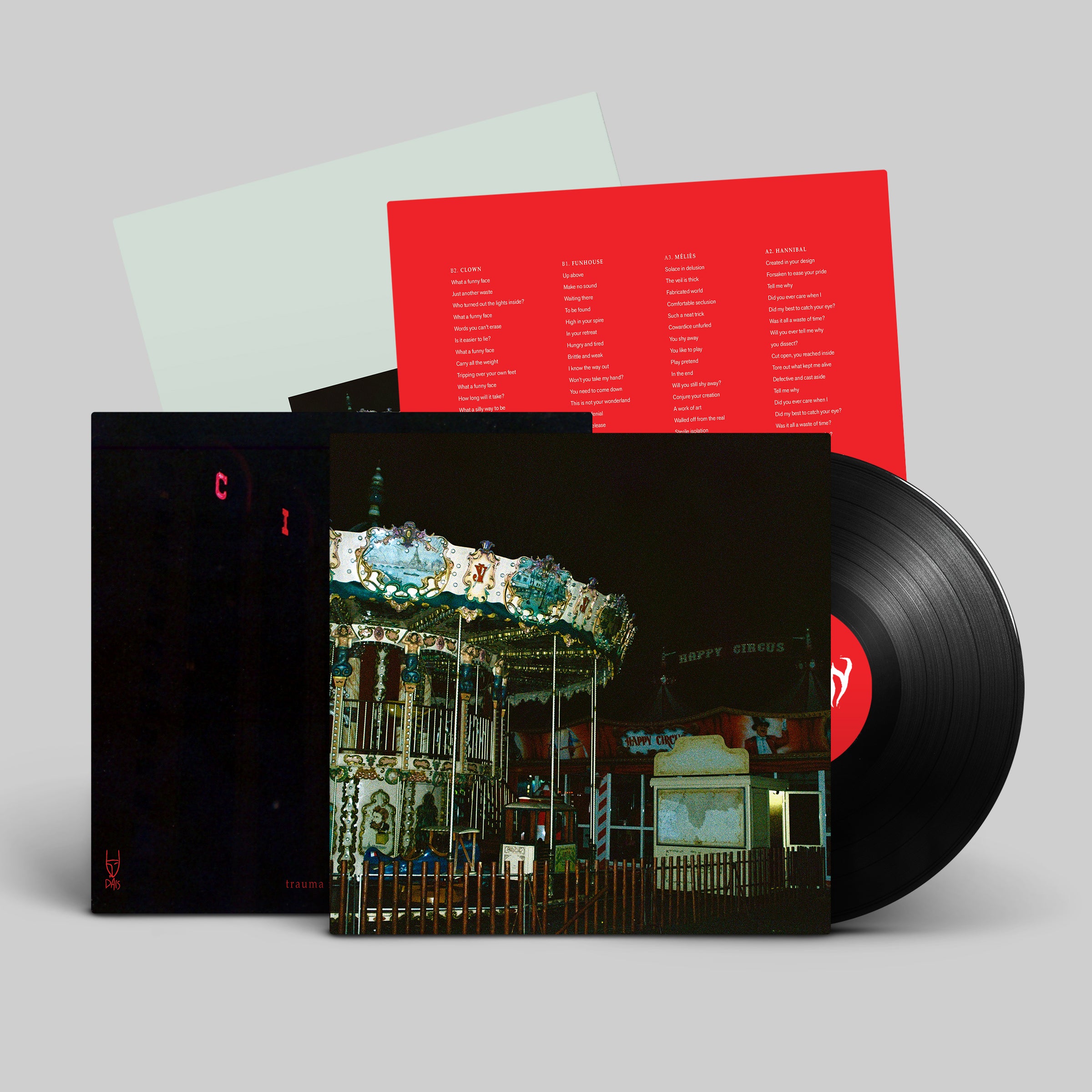 dais-carnival-vinyle-ep-noir-trauma-ray-shoegaze image 2