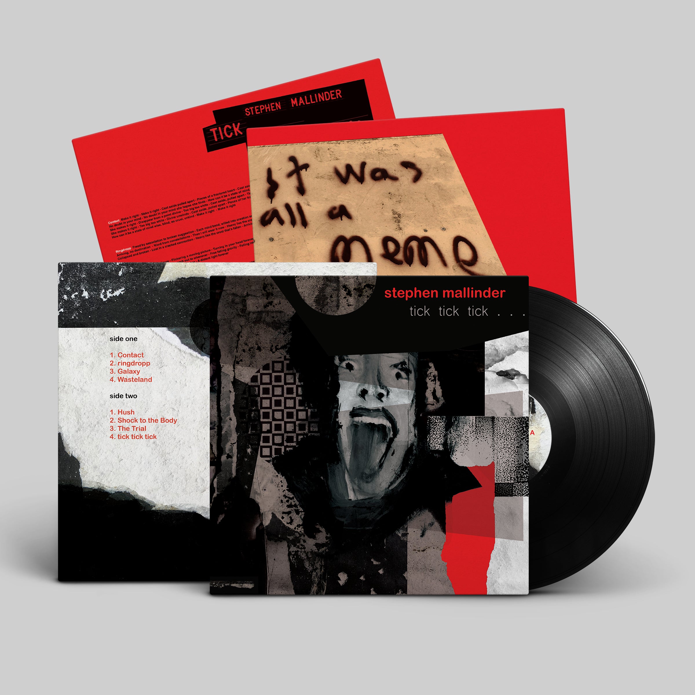 dais-vinyl-tick-tick-tick-vinyle-lp-noir-minimal-synth image 7