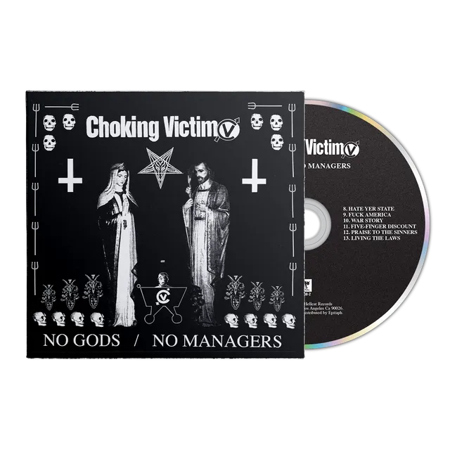 choking-victim-no-gods-no-managers-cd-album-ska-punk image 1