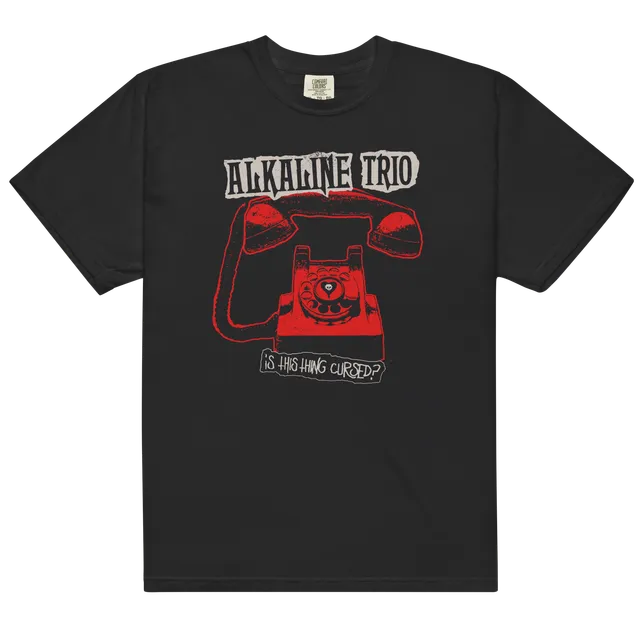 alkaline-trio-is-this-thing-cursed-t-shirt-noir-coton image 1