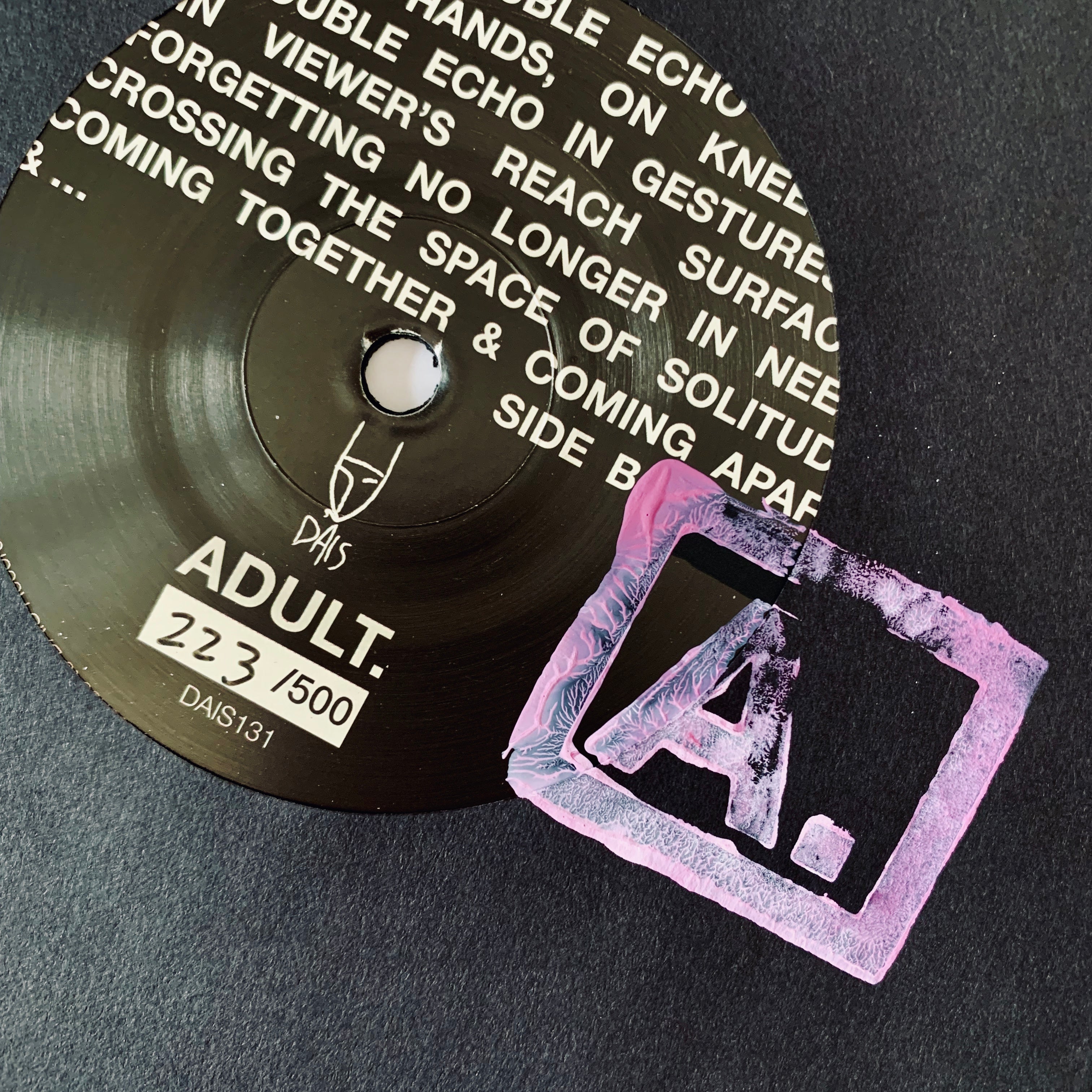 dais-adult-subsurface-vinyle-7-noir-dition-num-rot-e image 3
