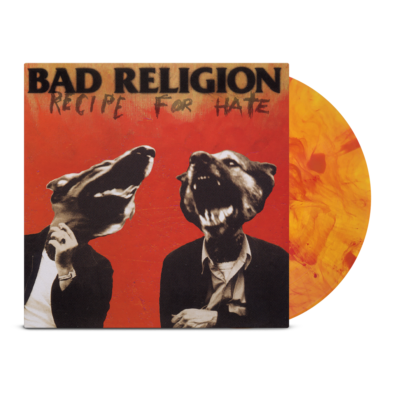 bad-religion-recipe-for-hate-vinyle-lp-orange-transparent image 1