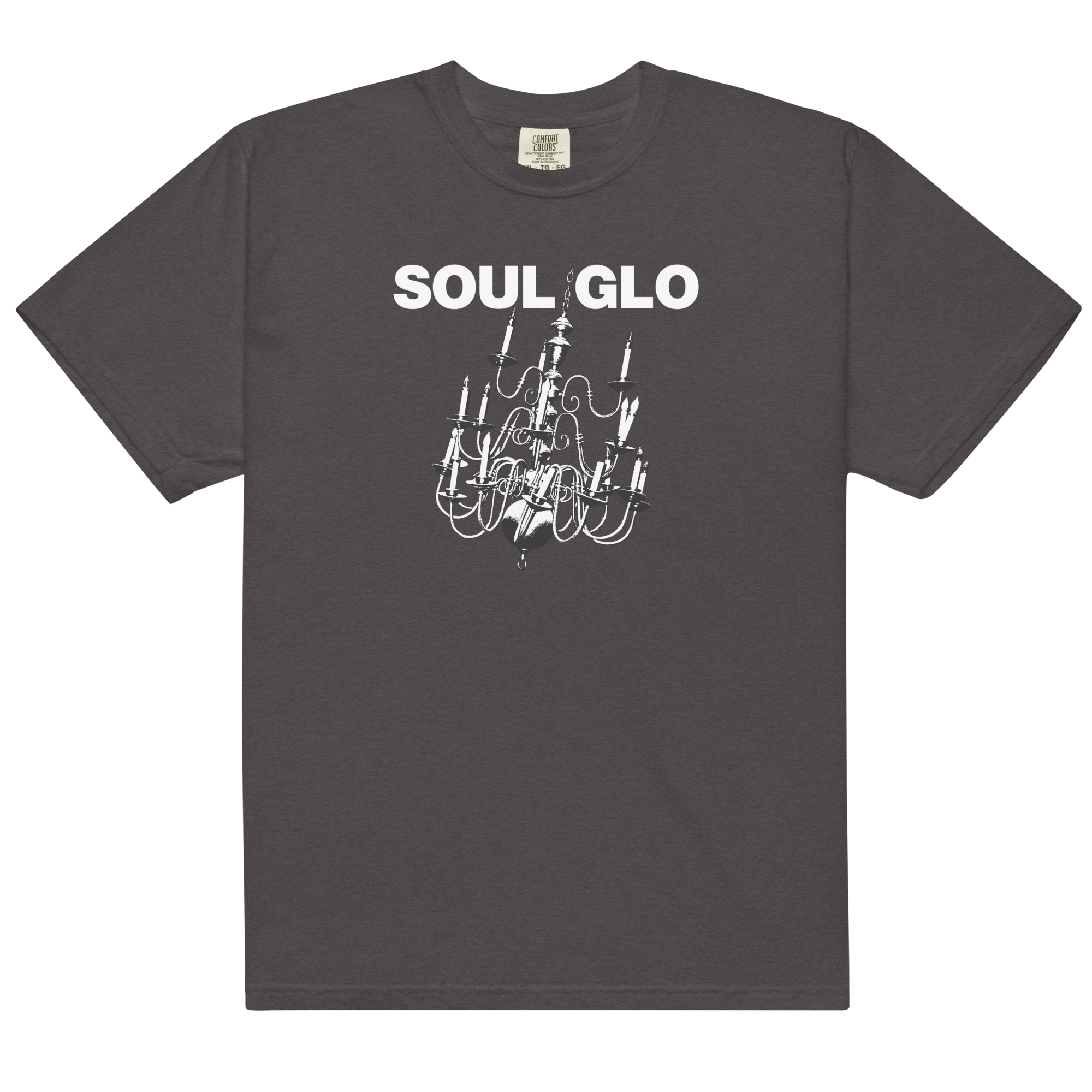 soul-glo-chandelier-t-shirt-gris-fonc-coton image 1