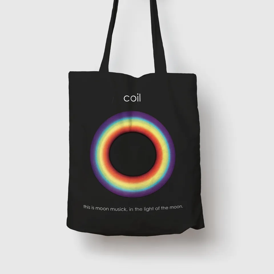 coil-musick-to-play-in-the-dark-tote-bag-noir-halo image 1