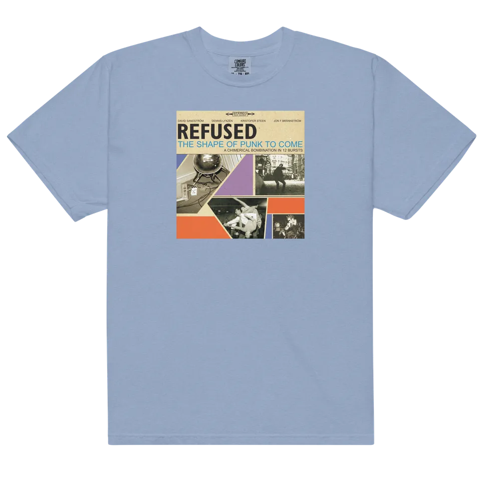 refused-the-shape-of-punk-to-come-t-shirt-bleu image 1