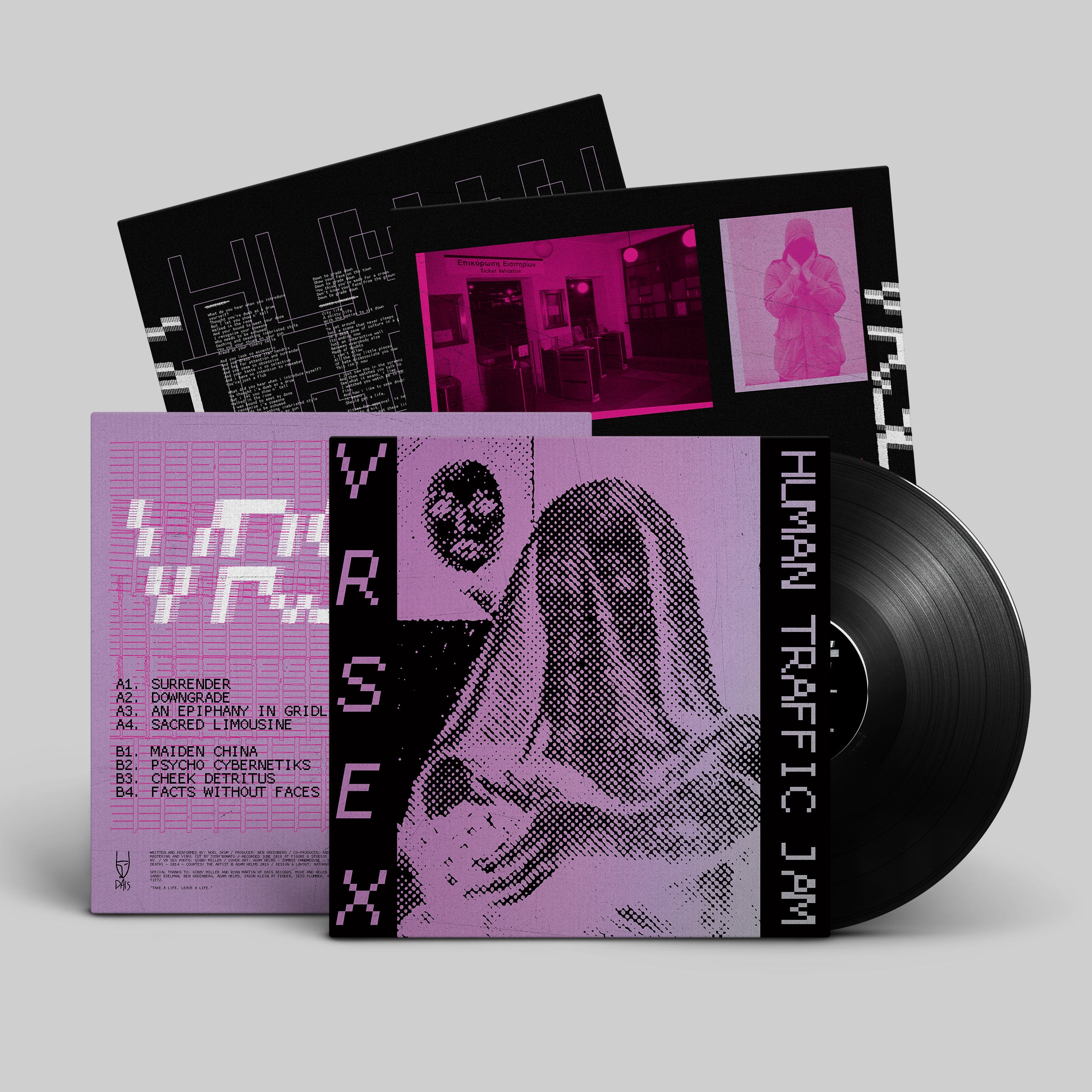dais-records-vr-sex-human-traffic-jam-vinyle-lp-noir image 2