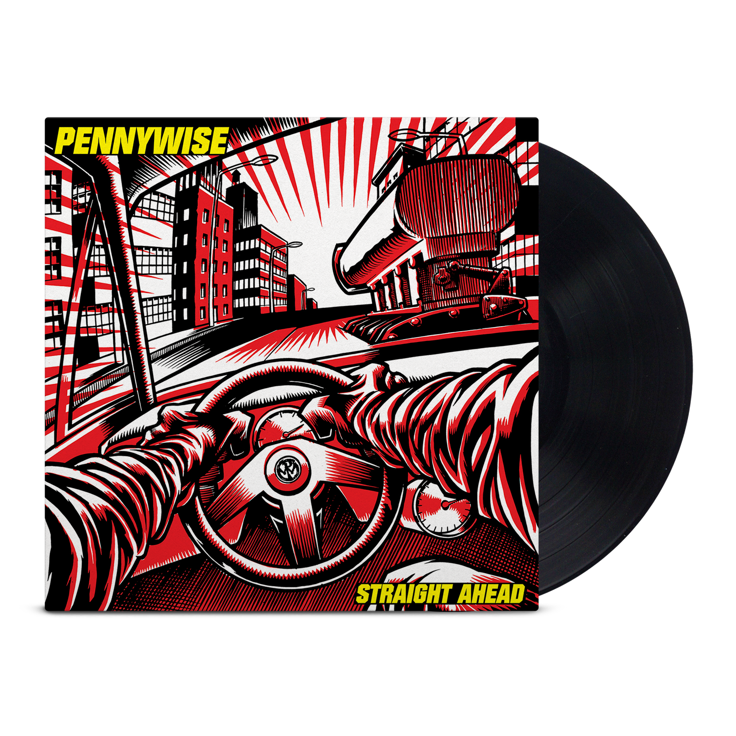 pennywise-straight-ahead-lp-vinyle-noir-12-pouces image 1