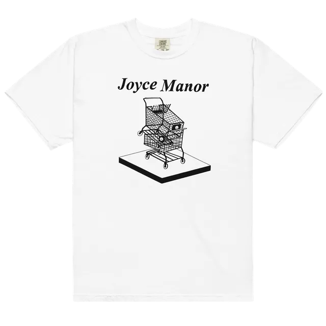 joyce-manor-shopping-carts-t-shirt-blanc-coton image 1
