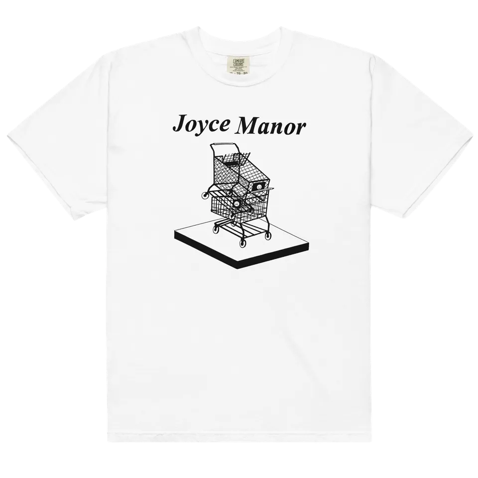 joyce-manor-shopping-carts-t-shirt-blanc-coton image 1