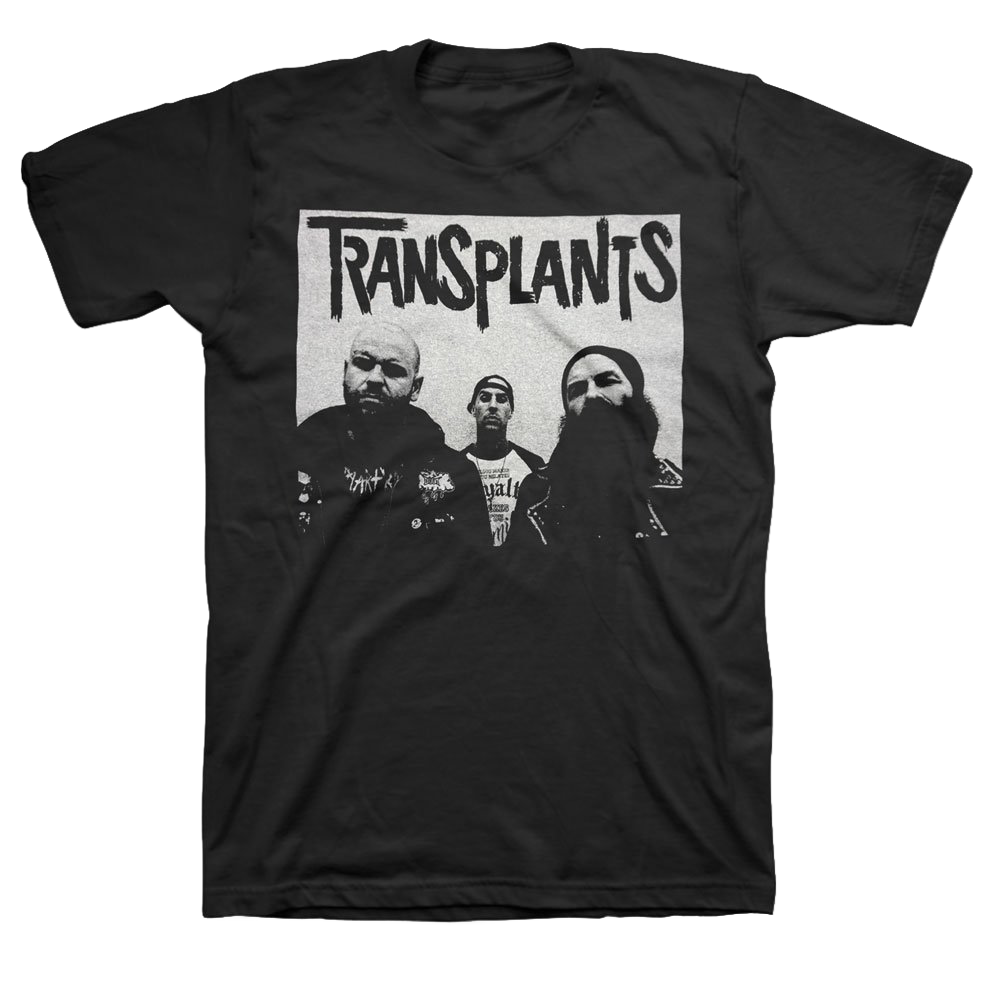 transplants-band-photo-t-shirt-noir-coton image 1