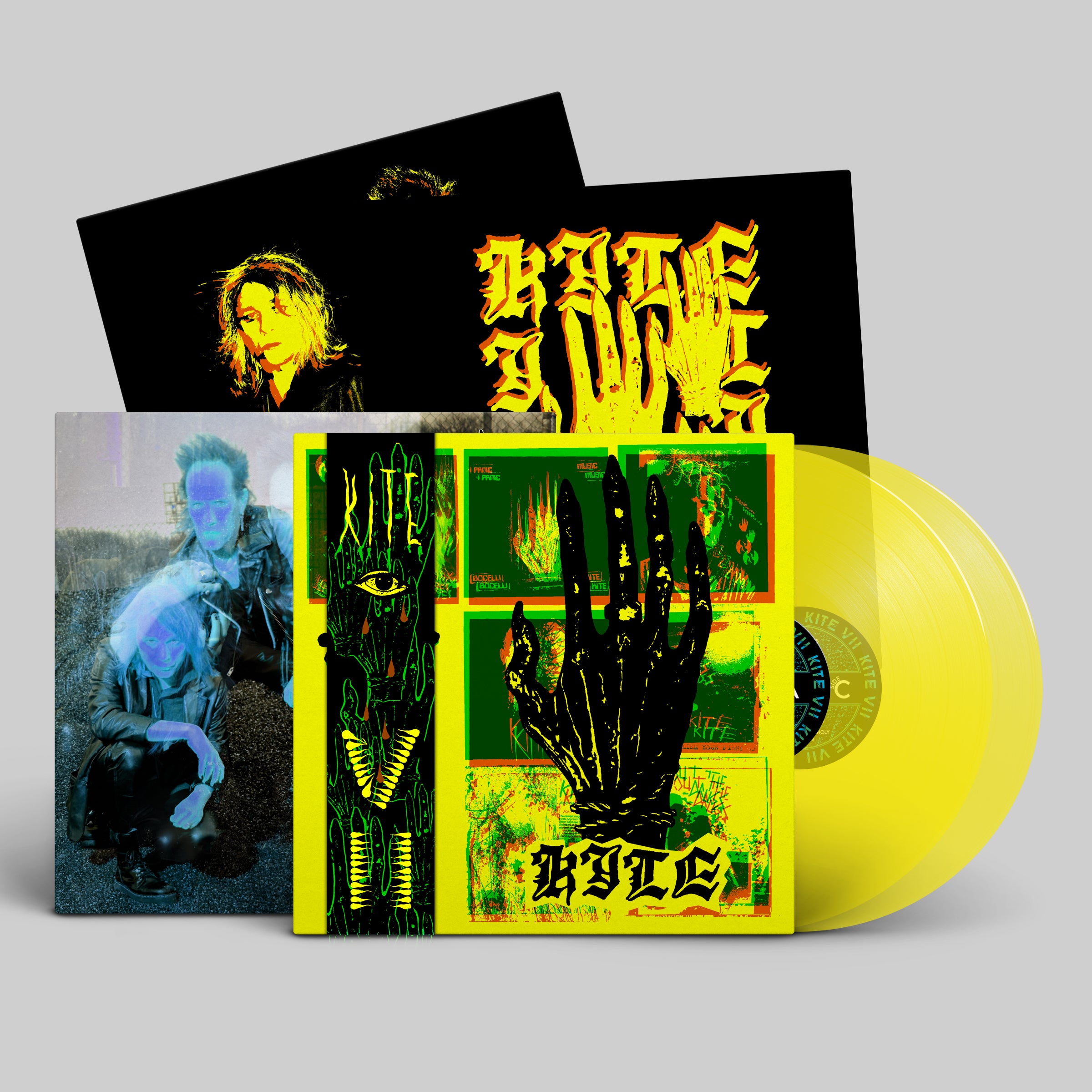 dais-kite-vii-double-vinyle-2xlp-transparent-bleu-splatter image 3