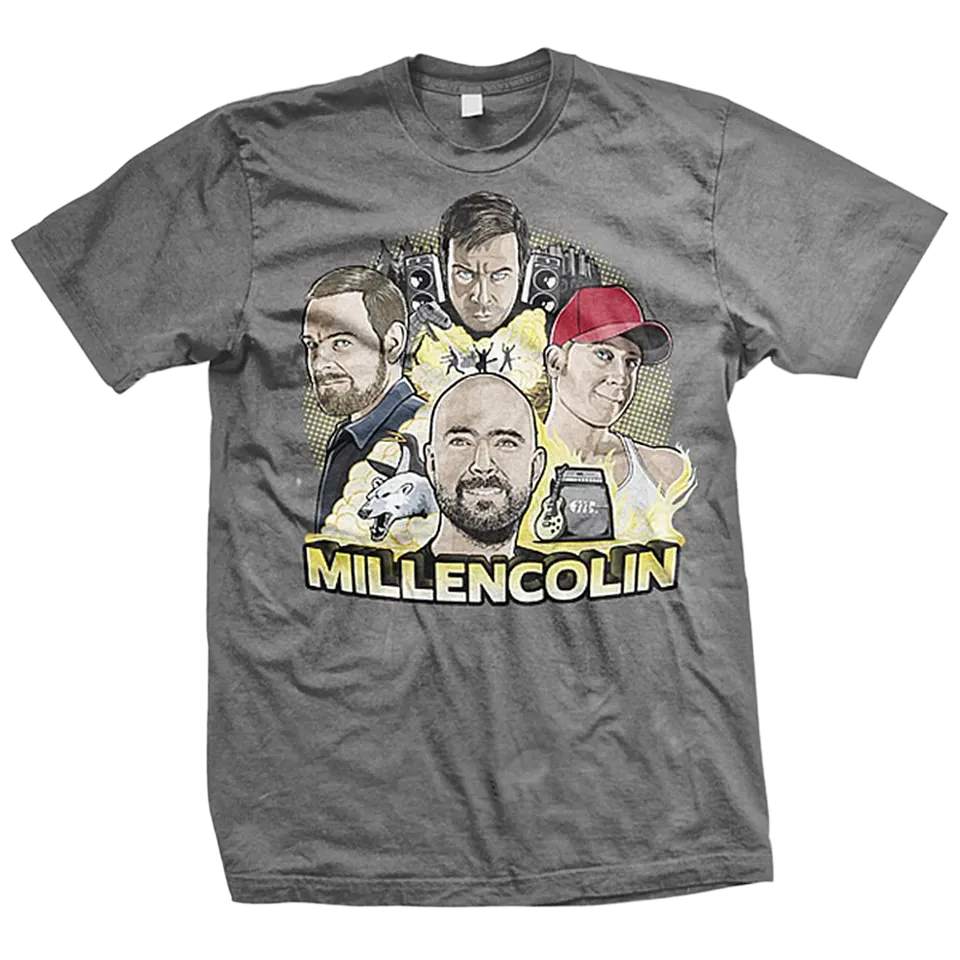 epitaph-records-connection-tee-t-shirt-charcoal-millencolin-coton image 1