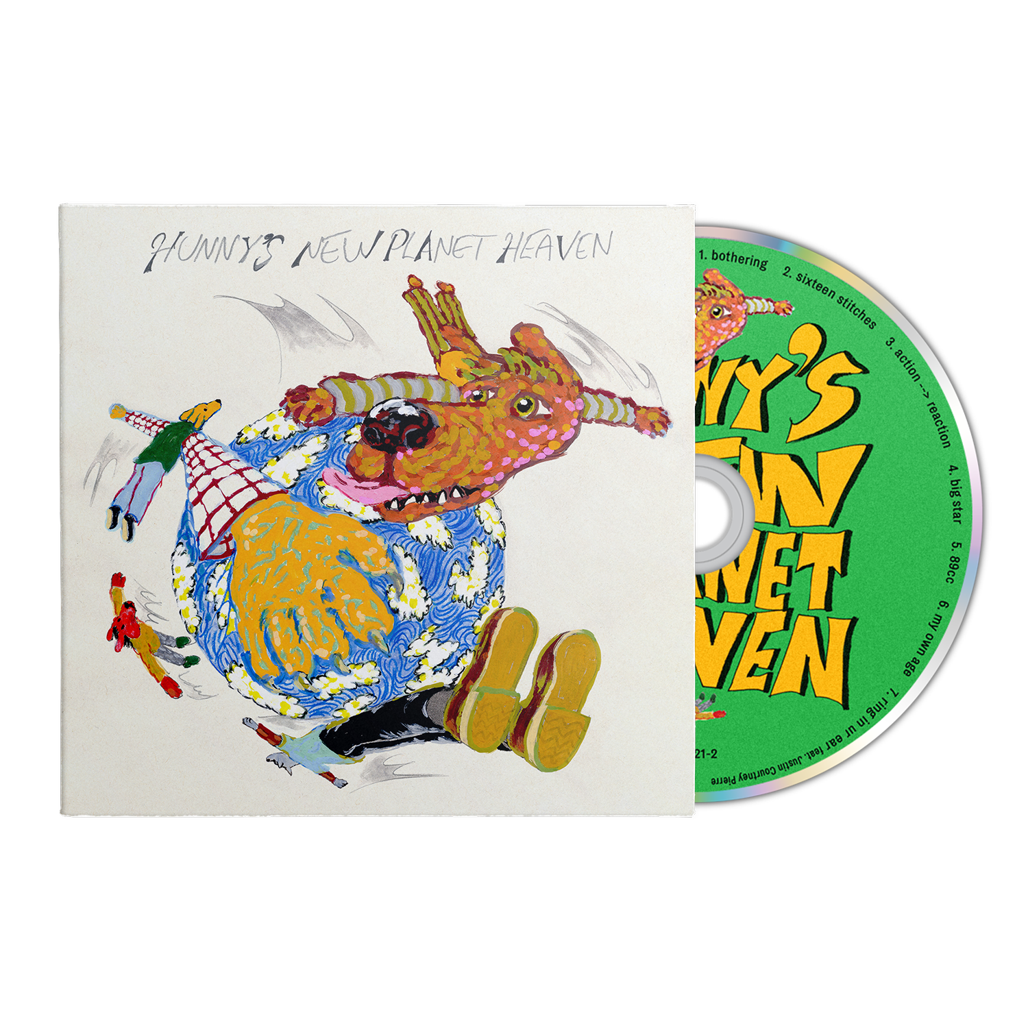 hunny-new-planet-heaven-cd-album-12-titres image 1