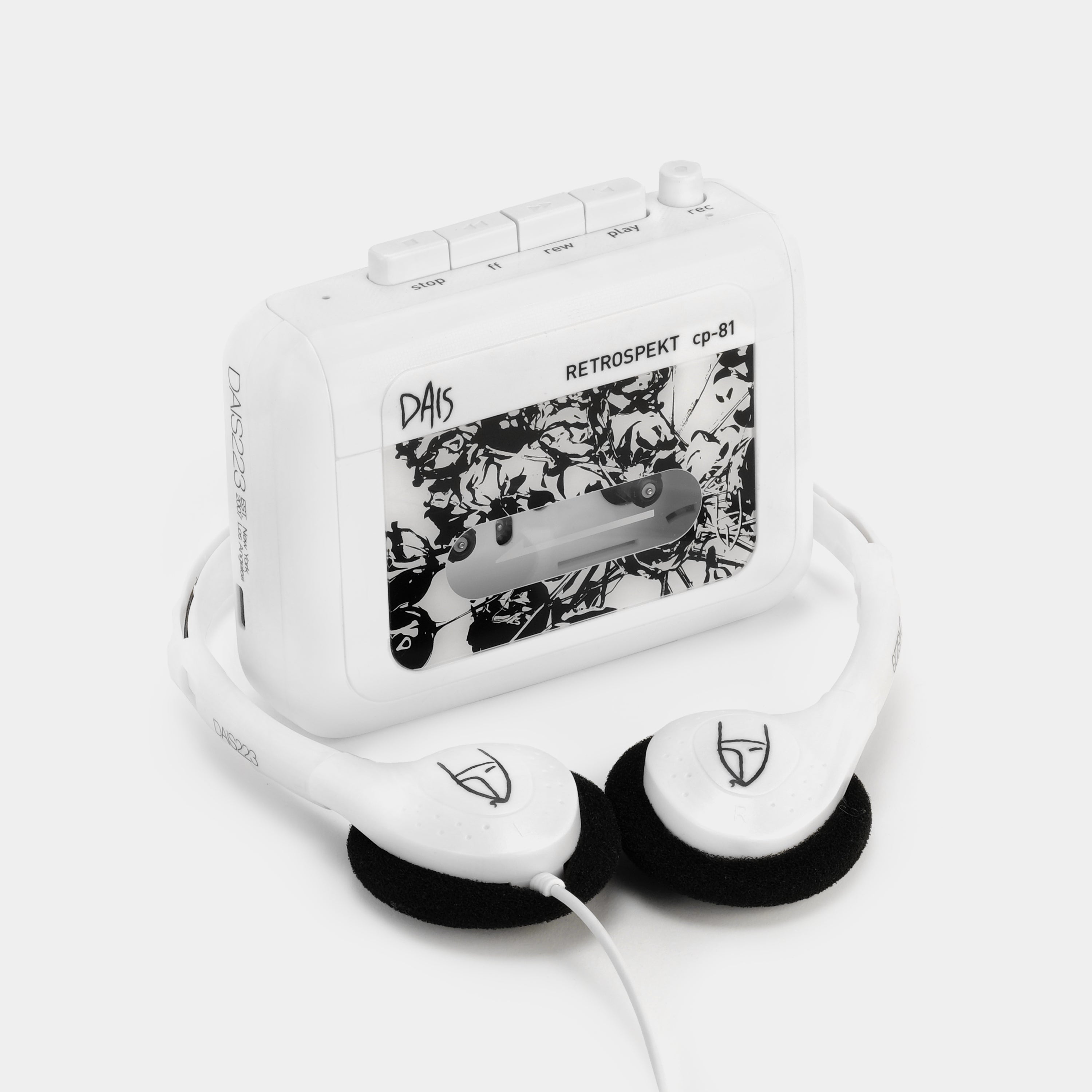 dais-x-retrospekt-cp-81-lecteur-cassette-portable-blanc image 2