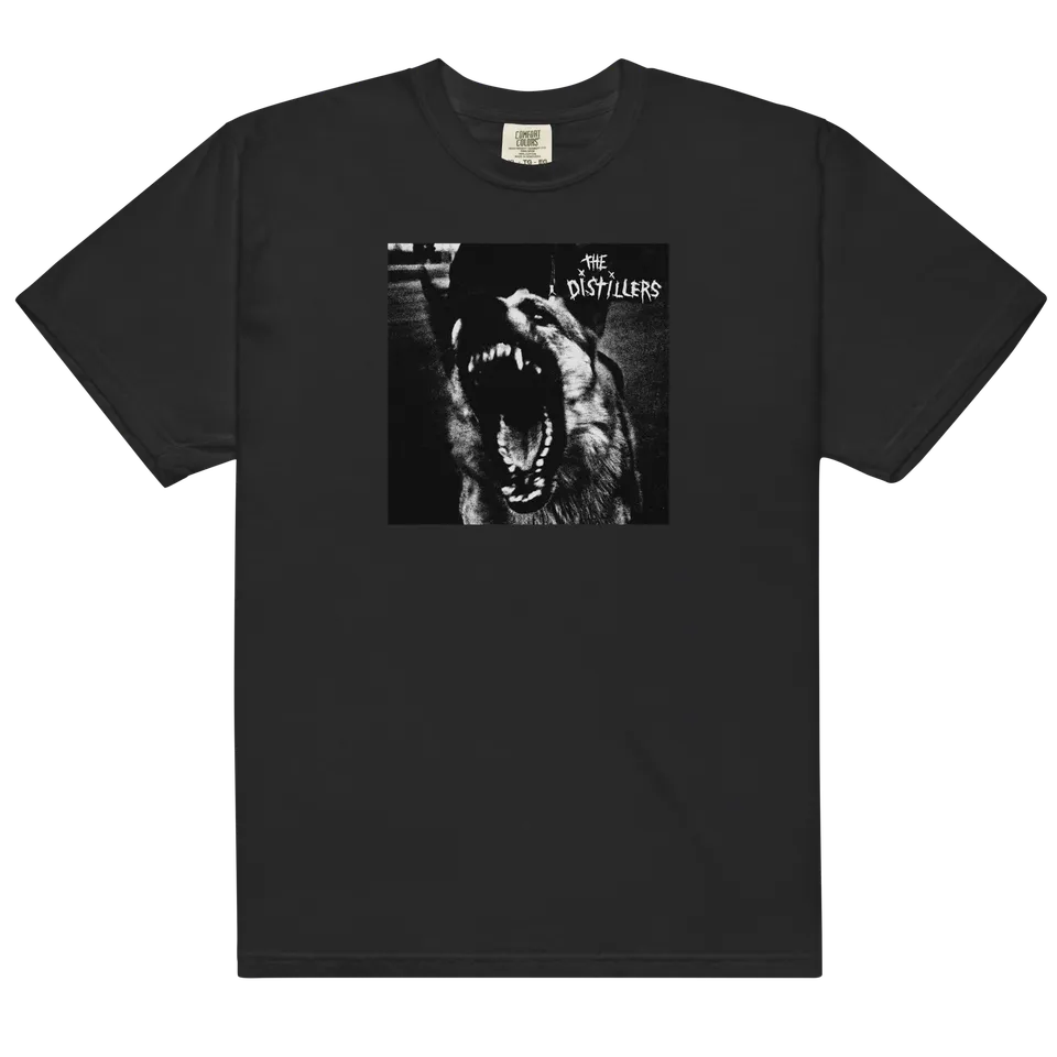 the-distillers-t-shirt-noir-coton-manches-courtes image 1
