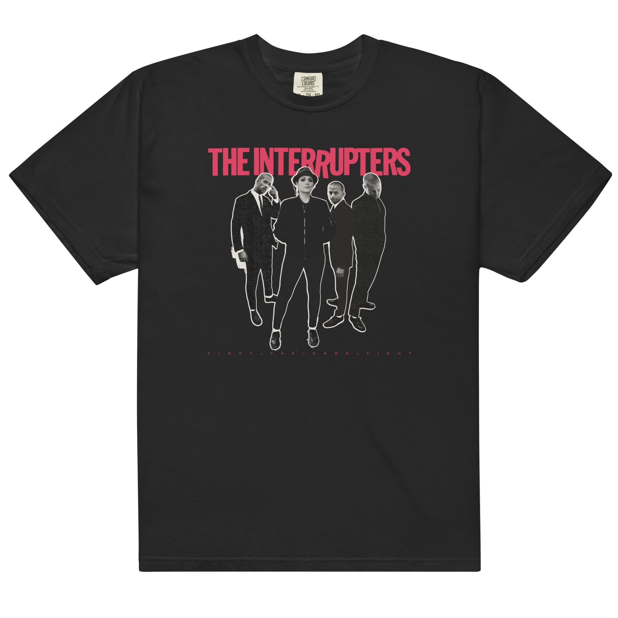 the-interrupters-t-shirt-bundle-3-tees-noir-coton image 2