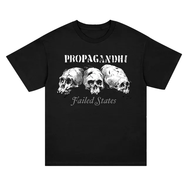 propagandhi-failed-states-t-shirt-noir-coton image 1