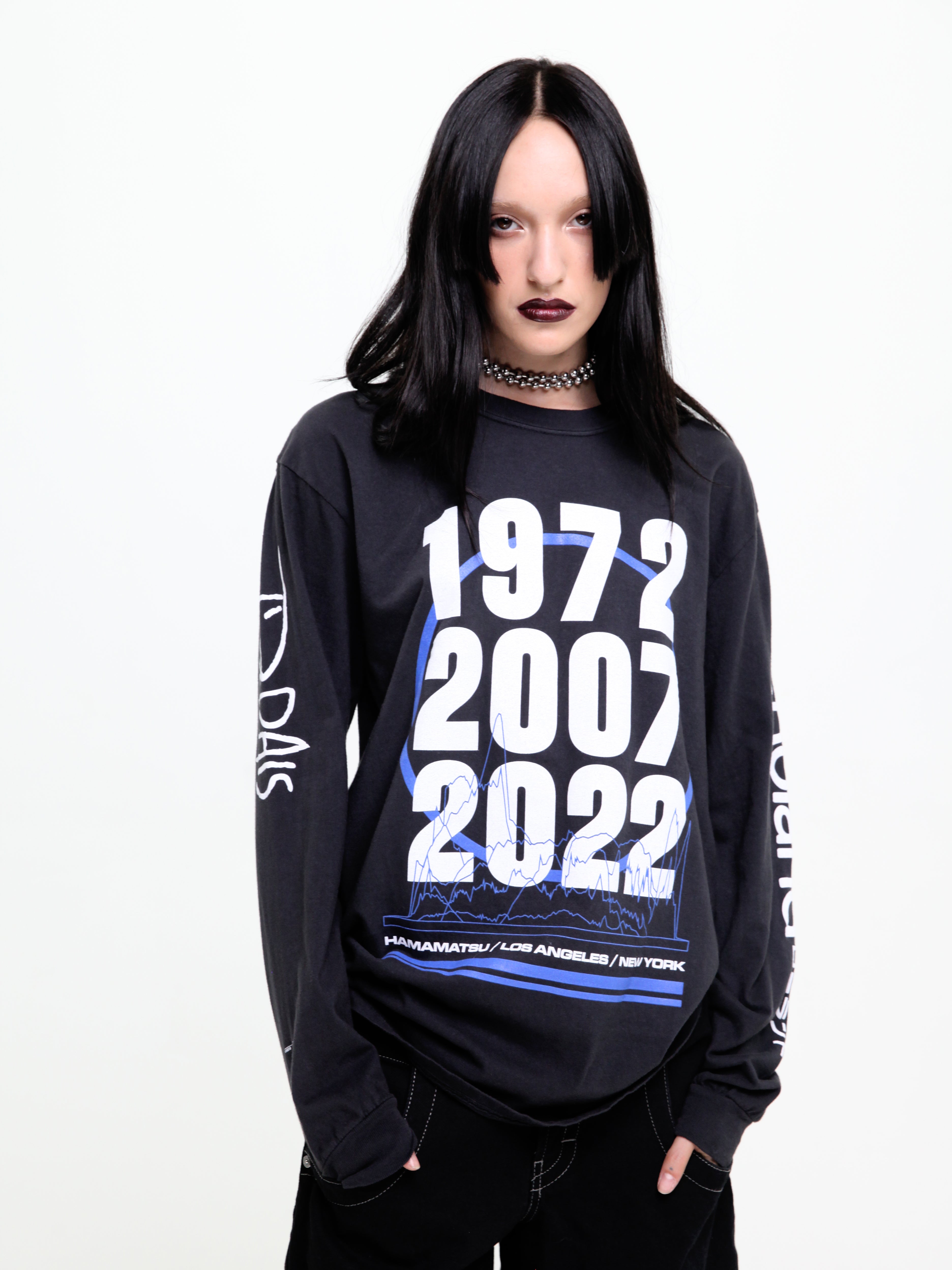 dais-records-dais-x-roland-founded-manche-longue-noir-taille-l image 2