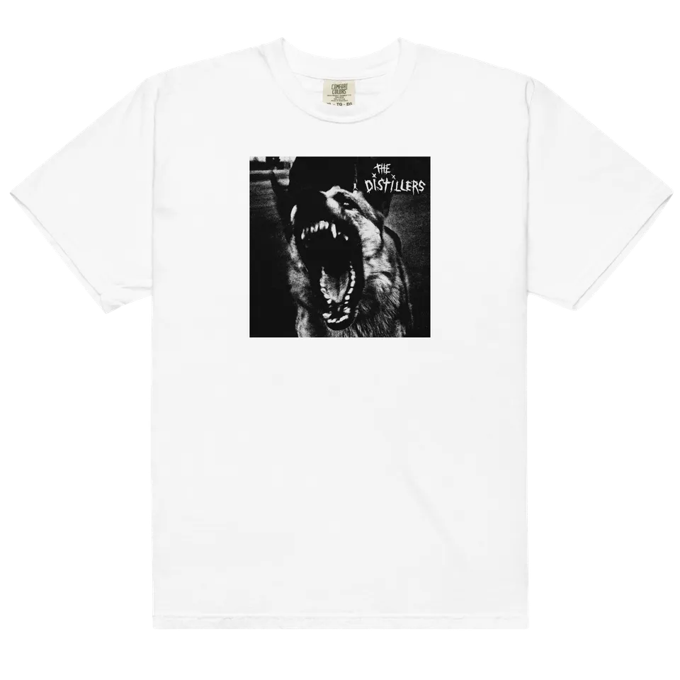 the-distillers-t-shirt-blanc-coton-album image 1