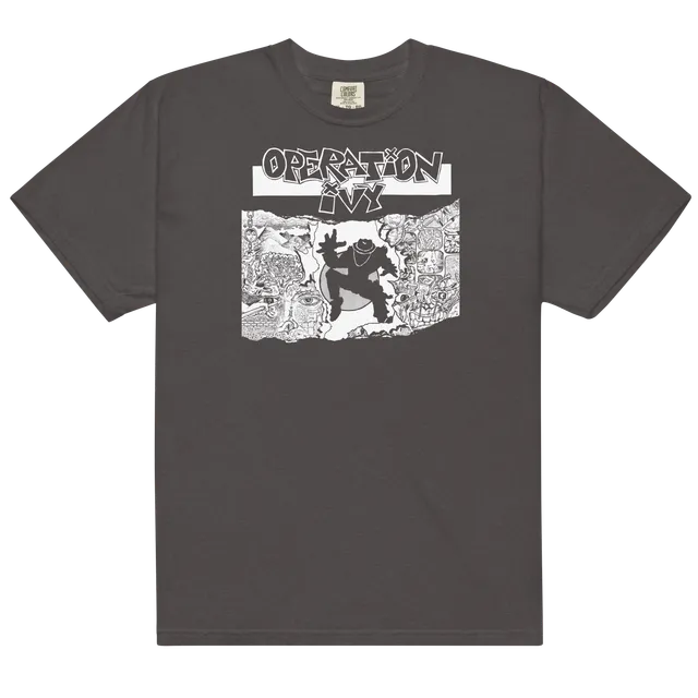 energy-t-shirt-gris-fonc-artwork-album-coton image 1
