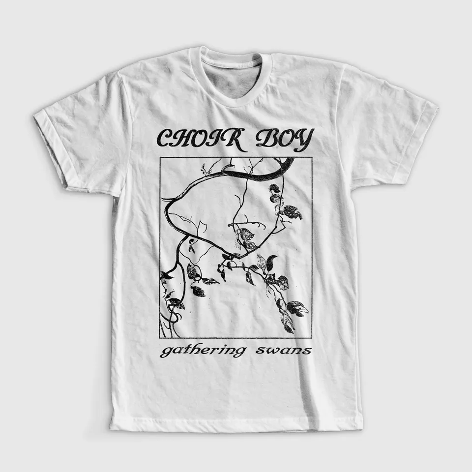 dais-records-choir-boy-gathering-swans-t-shirt-noir-taille-l image 1