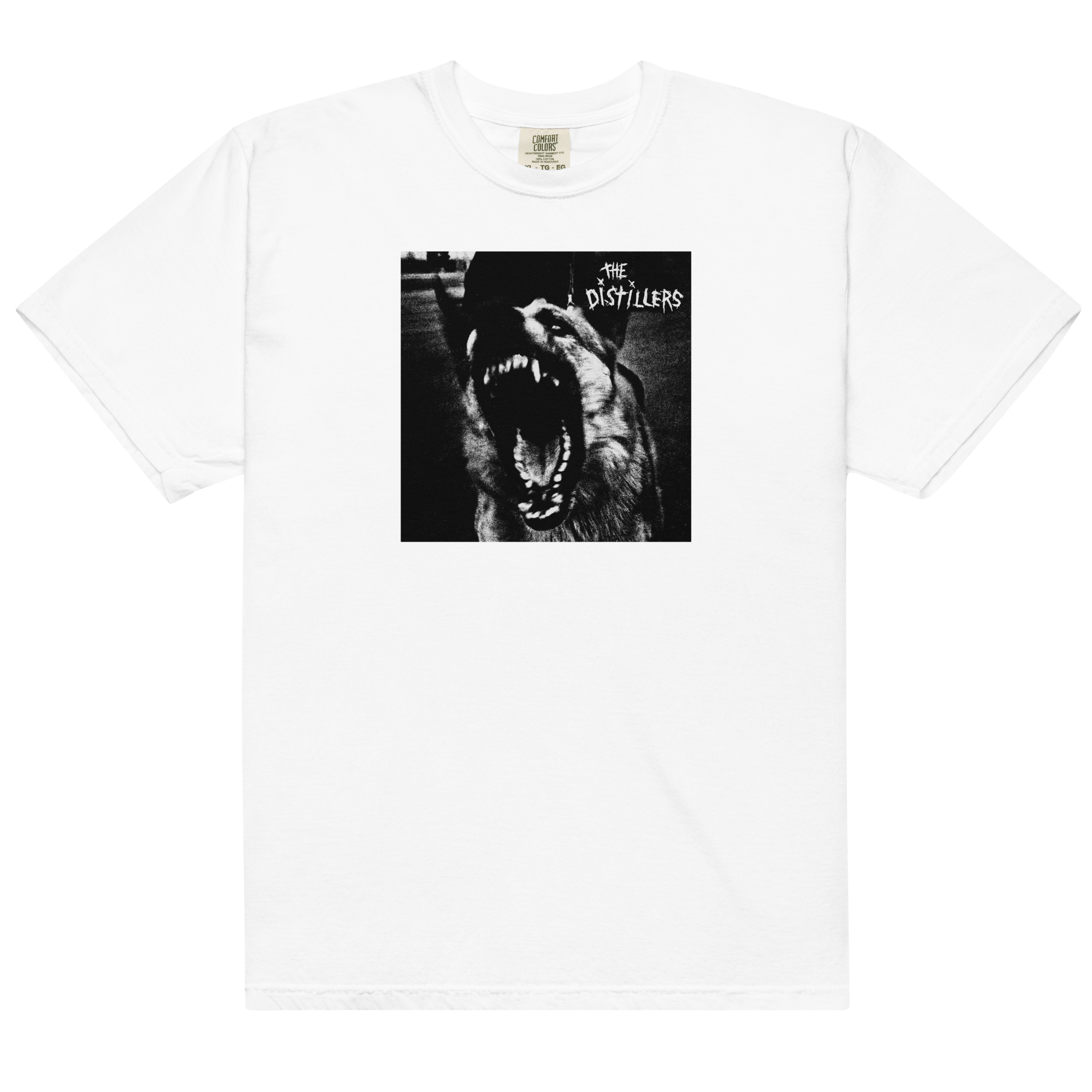 the-distillers-t-shirt-blanc-coton-album image 1