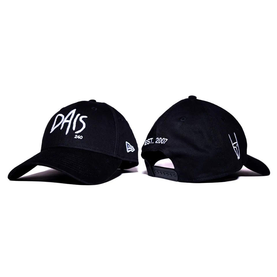 dais-x-new-era-9forty-casquette-noire-dais240 image 1