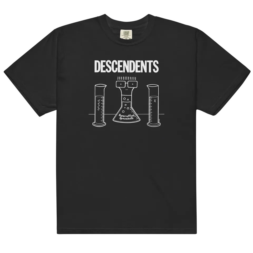 descendents-hypercaffium-spazzinate-t-shirt-noir-coton image 1