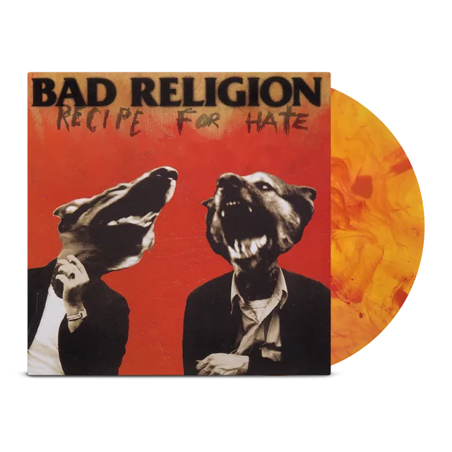bad-religion-recipe-for-hate-vinyle-lp-orange-transparent image 1