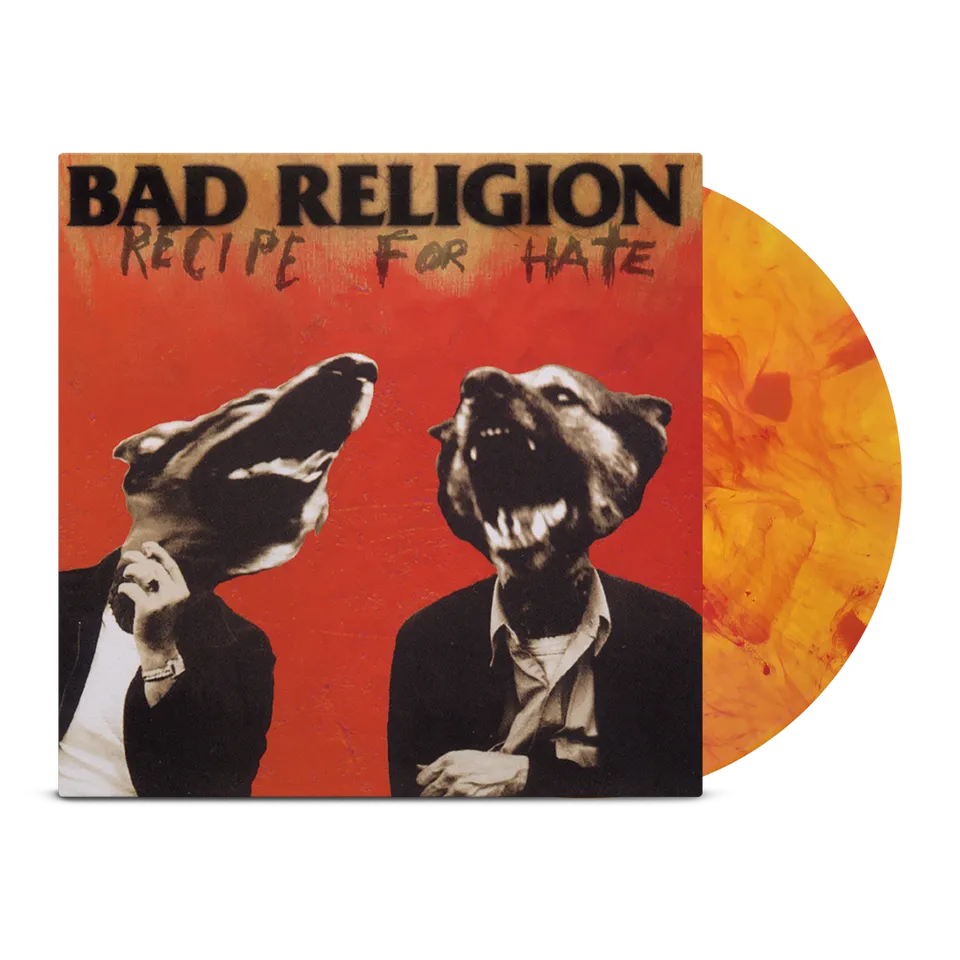 bad-religion-recipe-for-hate-vinyle-lp-orange-transparent image 1