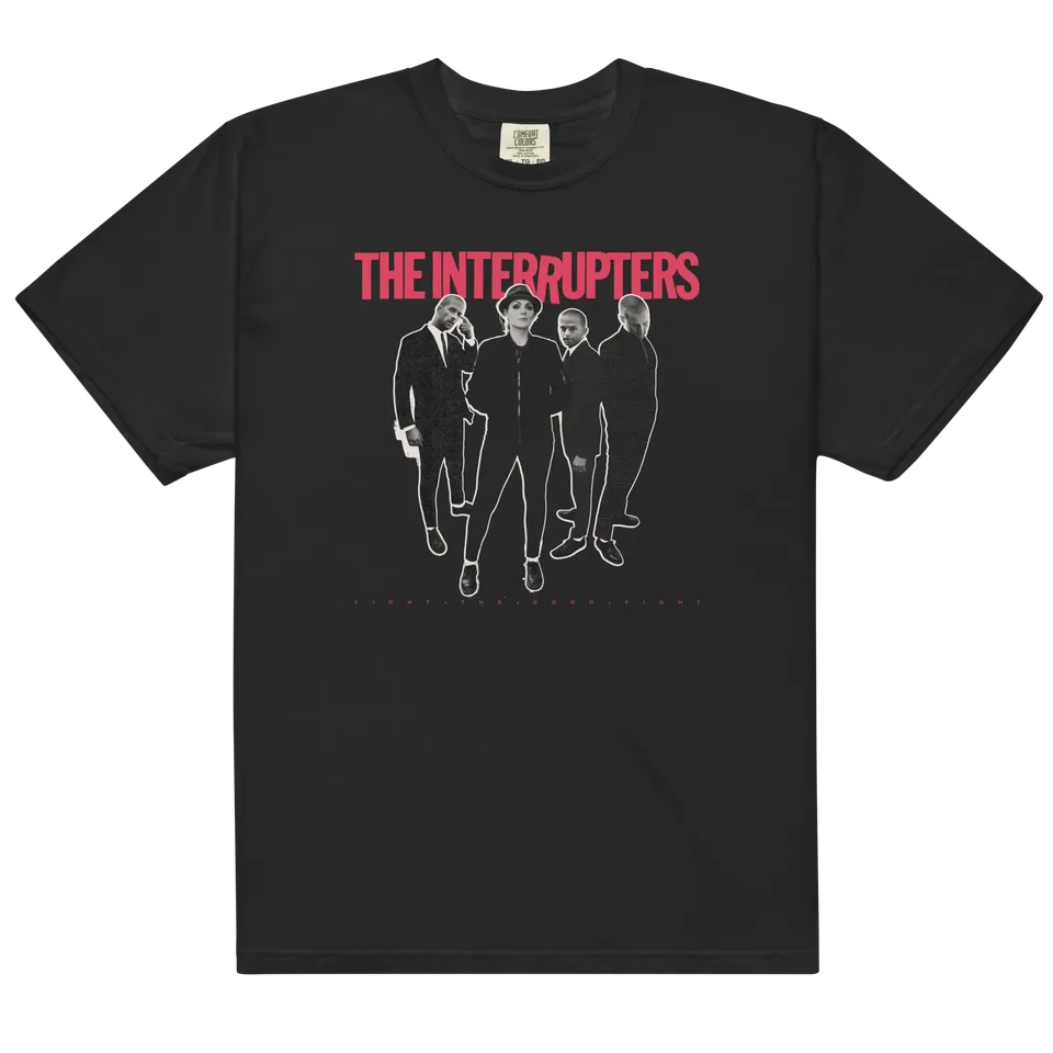 fight-the-good-fight-t-shirt-noir-100-coton-album image 1
