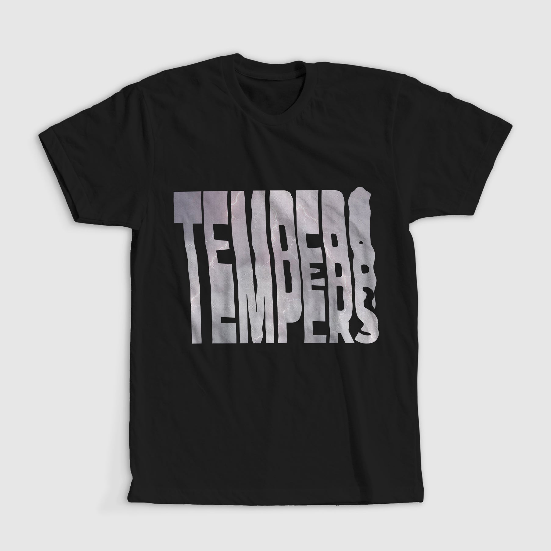 dais-records-tempers-services-t-shirt-coton-logo-taille-l-noir image 1