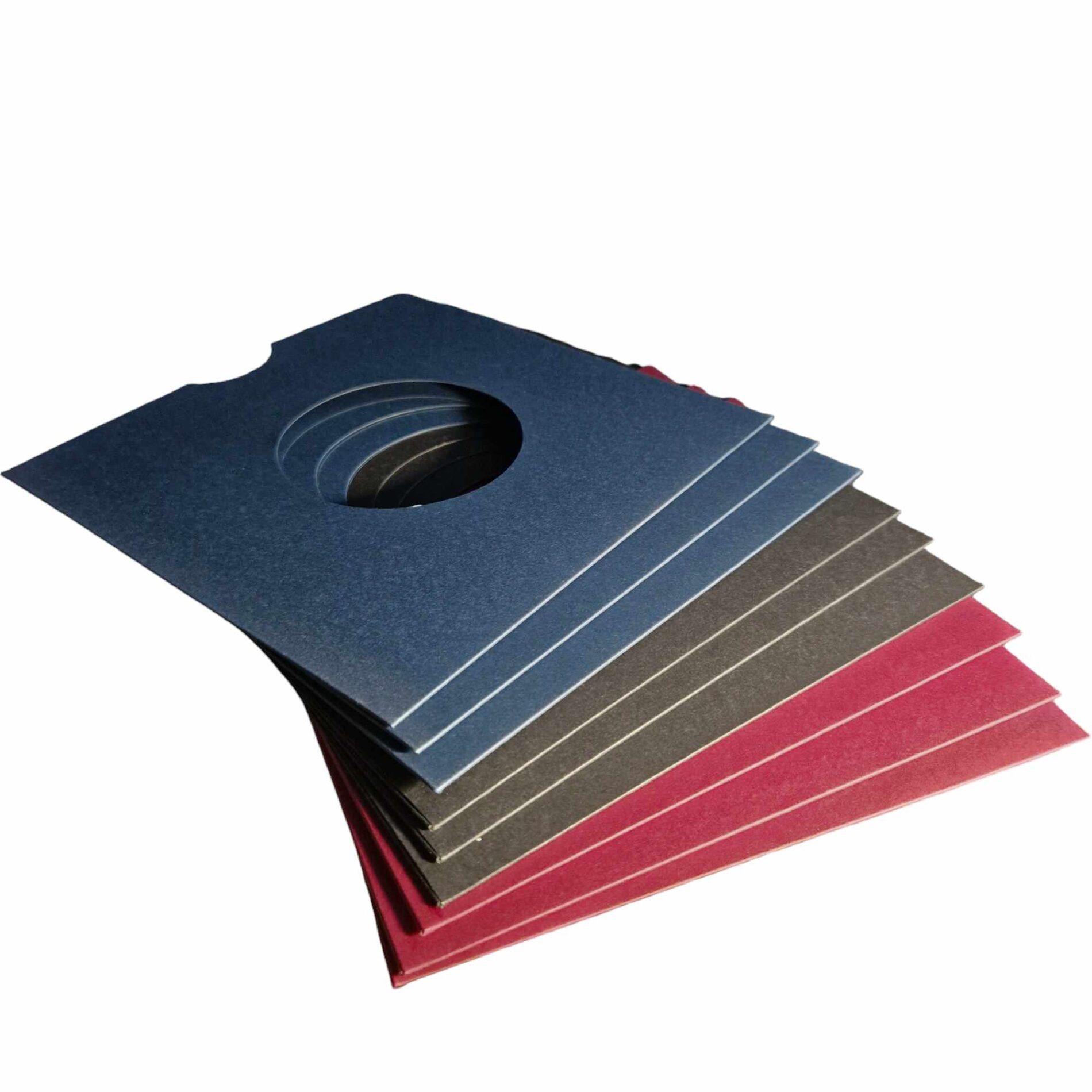 cleangroove-pochettes-vinyle-kraft-rouges-45t-7-x50 image 2