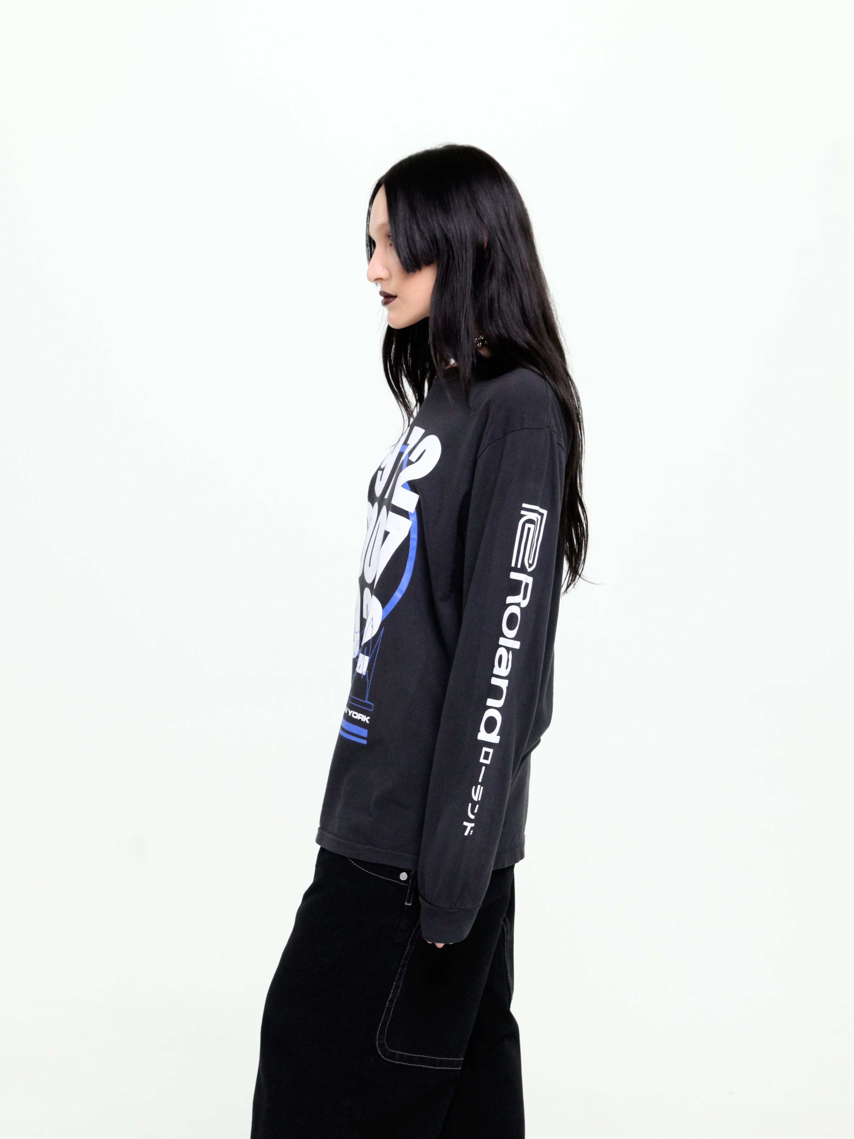 dais-records-dais-x-roland-founded-manche-longue-noir-taille-l image 3